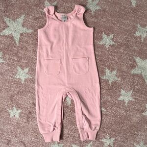 Hanna Andersson pink overalls, 2T